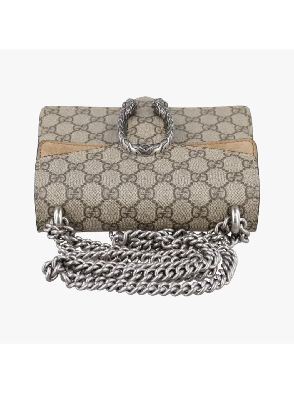 ★SOLD★ Gucci Dionysus Beige Brown Canvas Shoulder - Picture 8 of 15